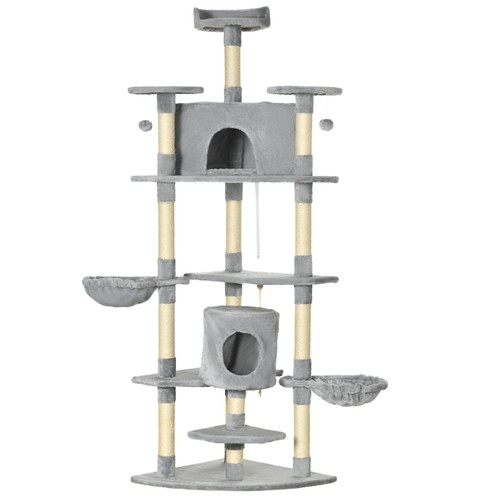Pawhut kratzbaum 200h - pawhut, cm