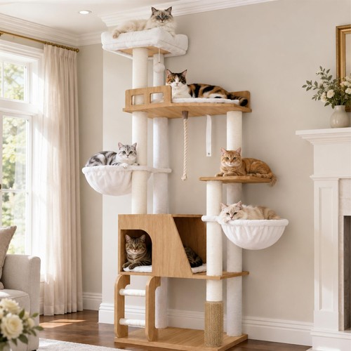 Kratzbaum holz modern - holz,