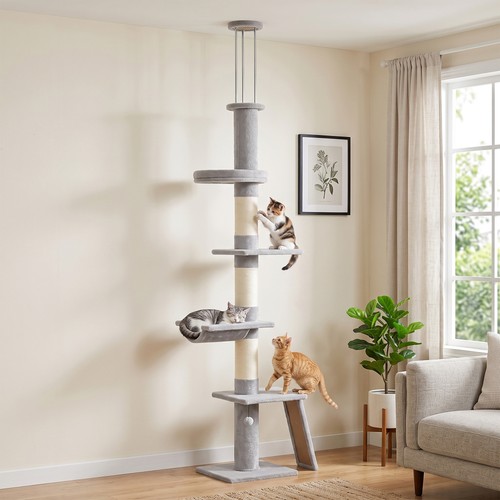 Pawhut kratzbaum deckenhoch - pawhut,