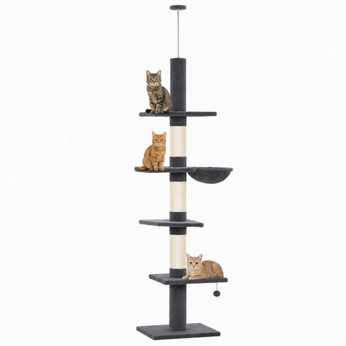 Kratzbaum deckenhoch 225 255 - kratzbaum, 225-255