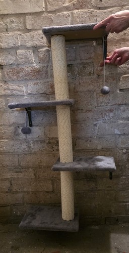Kratzbaum zur wandmontage - wandmontage,