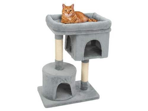 Zoofari katzen kratzbaum - zoofari, grau