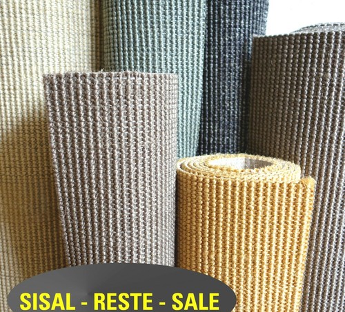 Sisal teppich rest für - rest, z.b.
