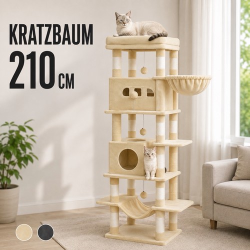 Xxl kratzbaum 210cm - kratzbaum,