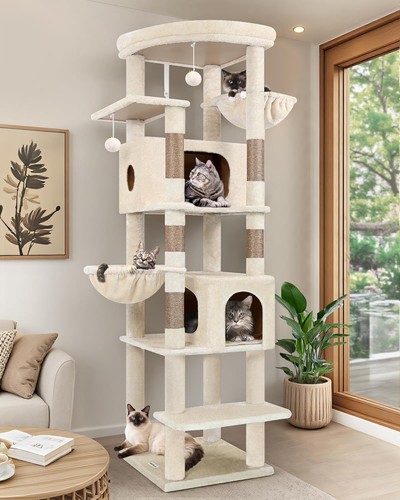 Globlazer kratzbaum beige - kratzbaum,